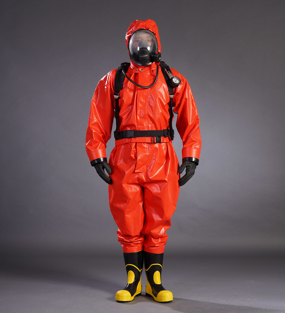 Level B Semi-Enclosed Chemical Protective Suit RHF-IIQA/WQ-Quanhezhong ...