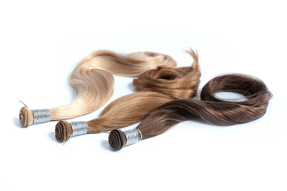 Hand Tied Hair Weft