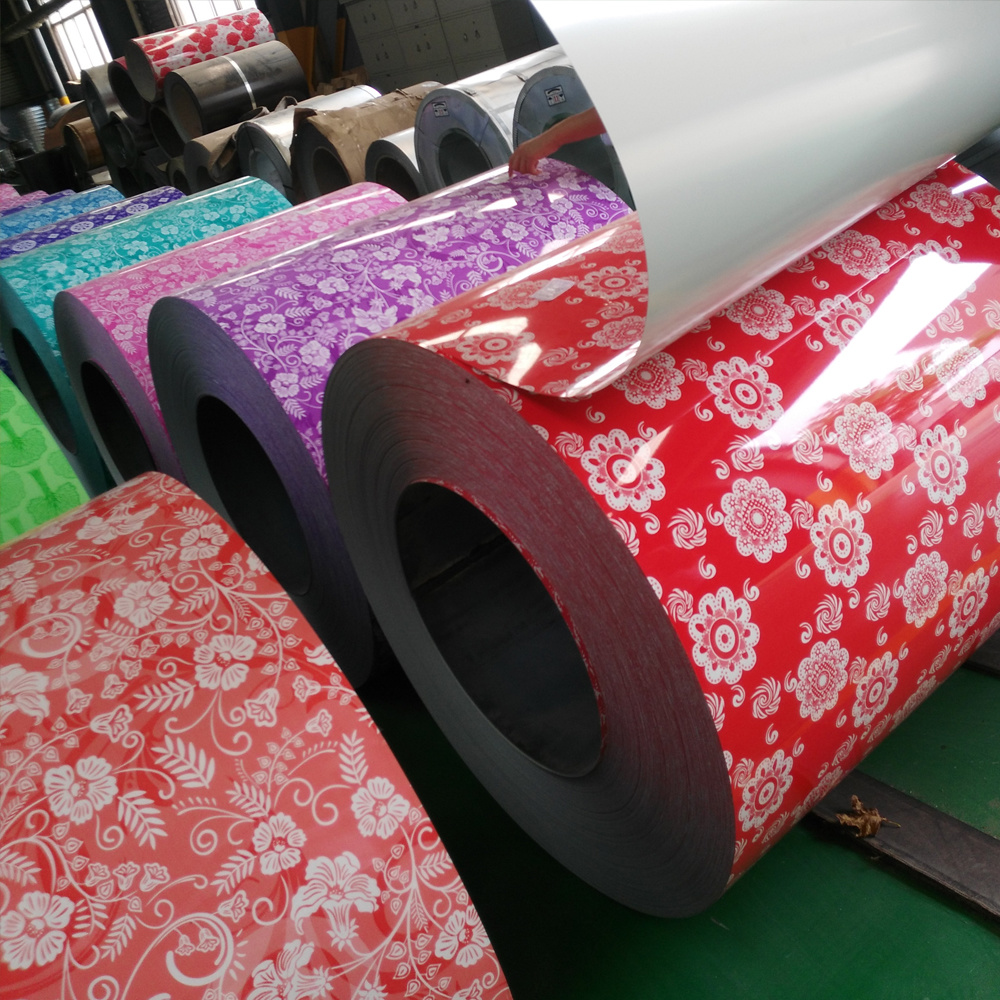 Printed color coated roll ppgi