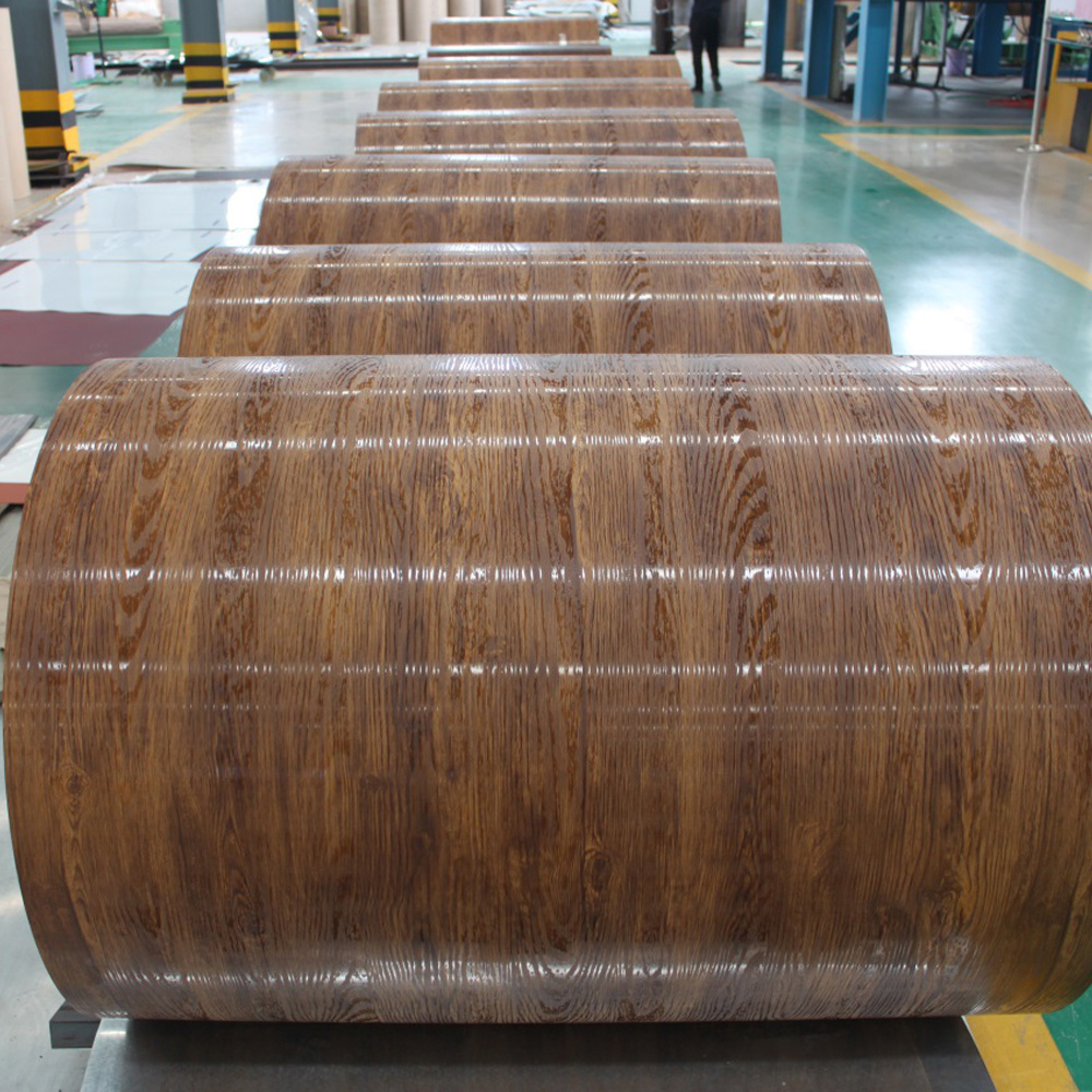 Wood Grain Color Coated Roll