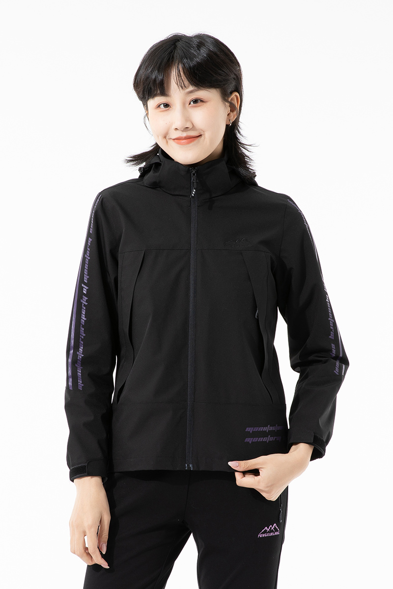 Outdoor stretch windbreaker for men and women