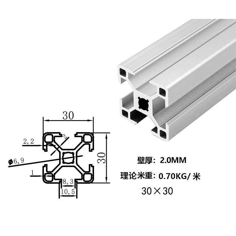 歐標30*30*2.0