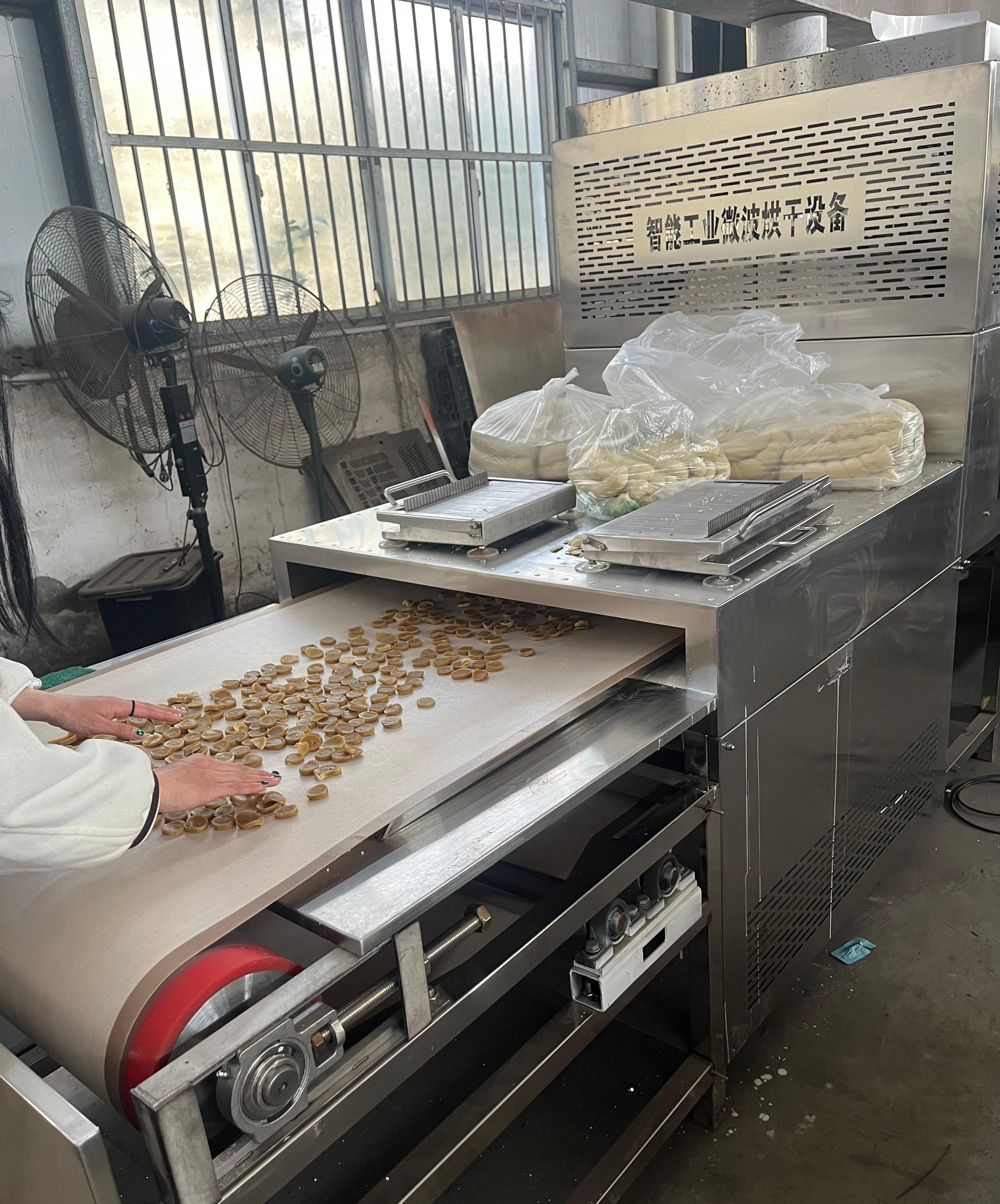 豆腐微波膨化設備 豆干微波膨化機