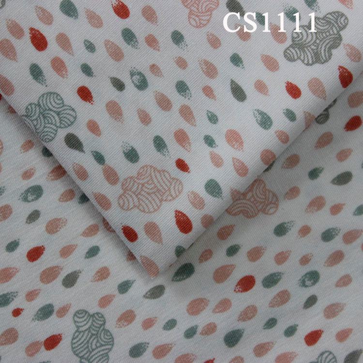 棉彈力交織時(shí)尚女裝休閑面料 CS1111 杭州天帛