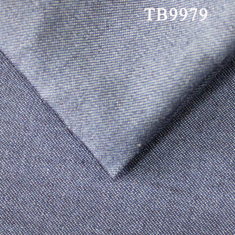 滌粘棉牛仔時(shí)尚女裝休閑面料 TB9979 杭州天帛 