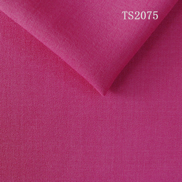 TS2075樂麗絲斜紋四面彈時(shí)尚女裝面料