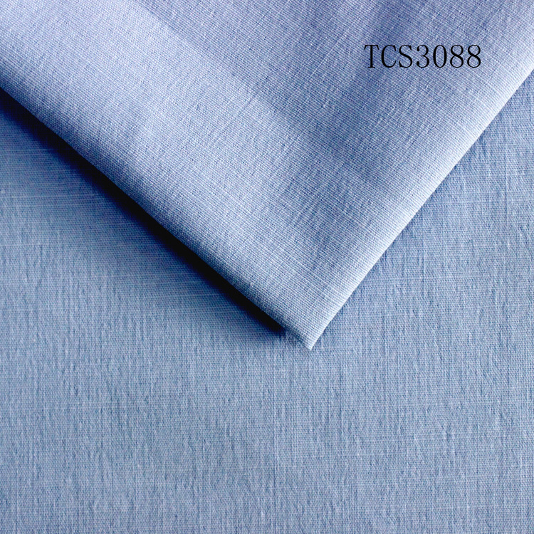 TCS3088滌棉彈力竹節(jié)布
