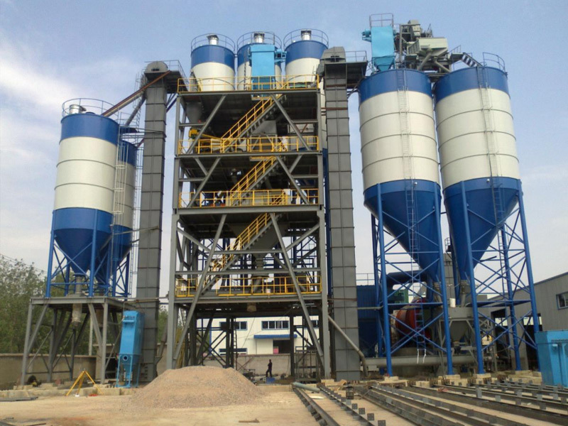 Commercial mixing plant