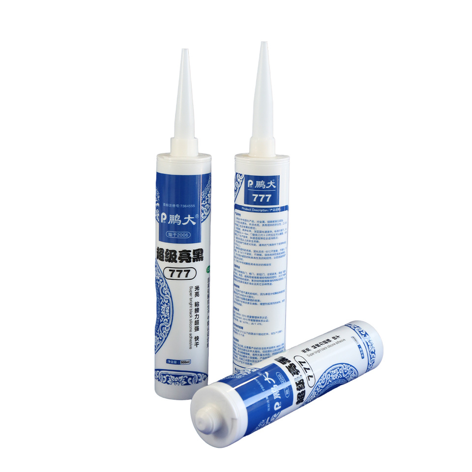 Peng Da 777 Adhésif Silicone Noir Super Brillant