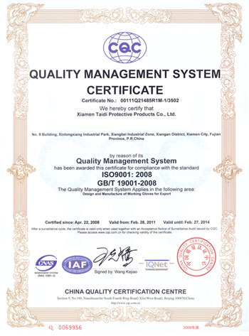 ISO9001 Certificate ISO9001 Certificate