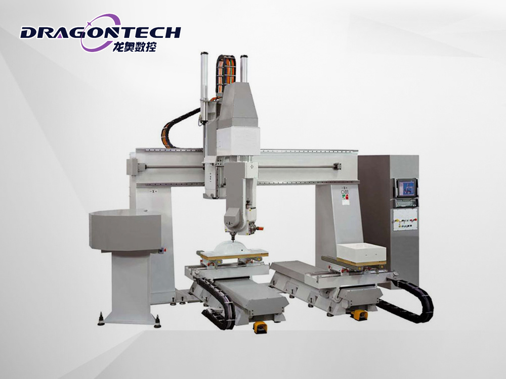 Five-axis engraving machine