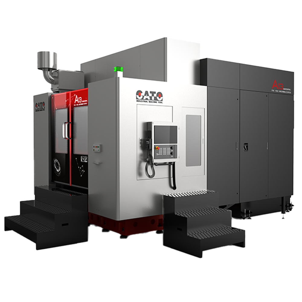 A13 five-axis horizontal cradle machining center