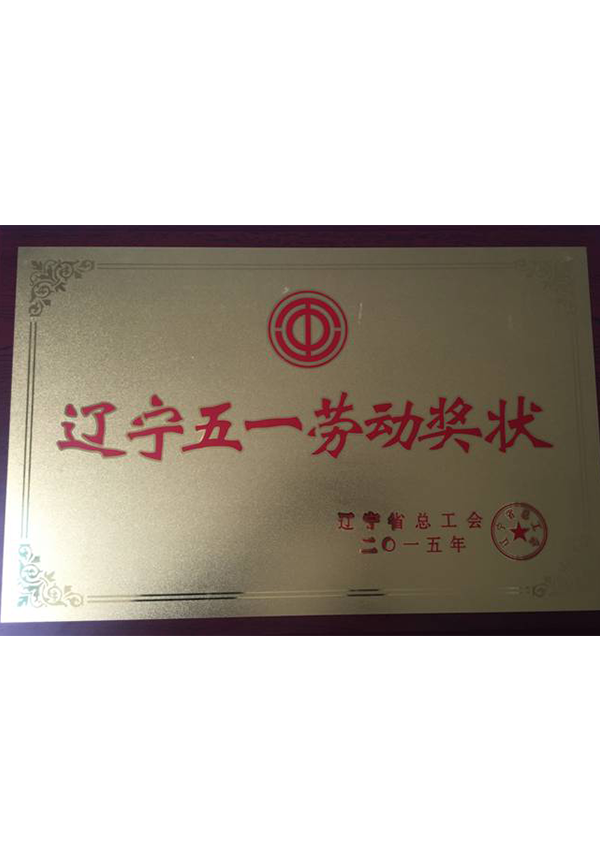 2015 遼寧五一勞動(dòng)獎(jiǎng)狀 2015 遼寧五一勞動(dòng)獎(jiǎng)狀
