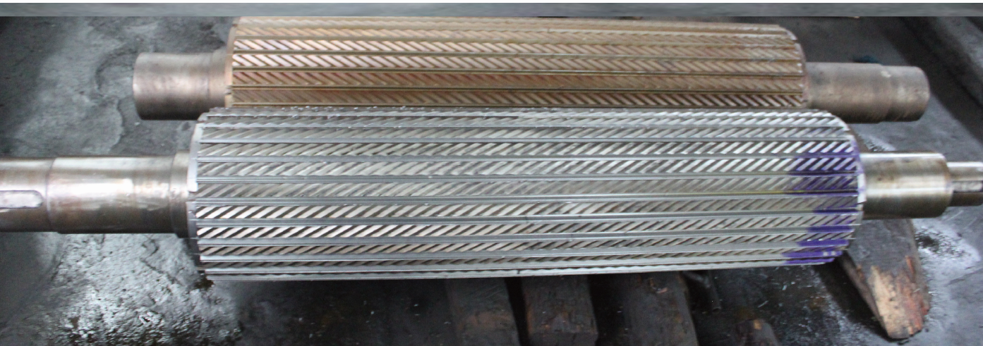 Patterned Plate Roller