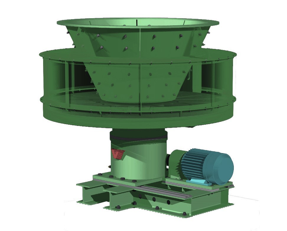 3-D Drawing of PVG Series Disk Feeder