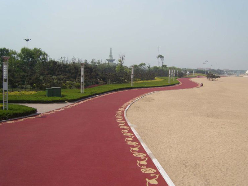 江門(mén)東湖文化公園綠道透水地坪