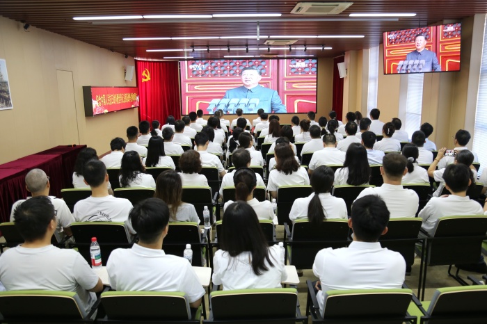 銘記歷史開創未來 弘揚偉大抗戰精神丨中國空分組織收看紀念中國人民抗日戰爭暨世界反法西斯戰爭勝利80周年大會