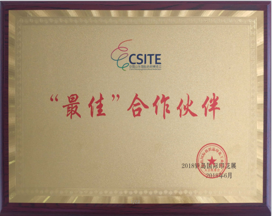 CSITE最佳合作伙伴