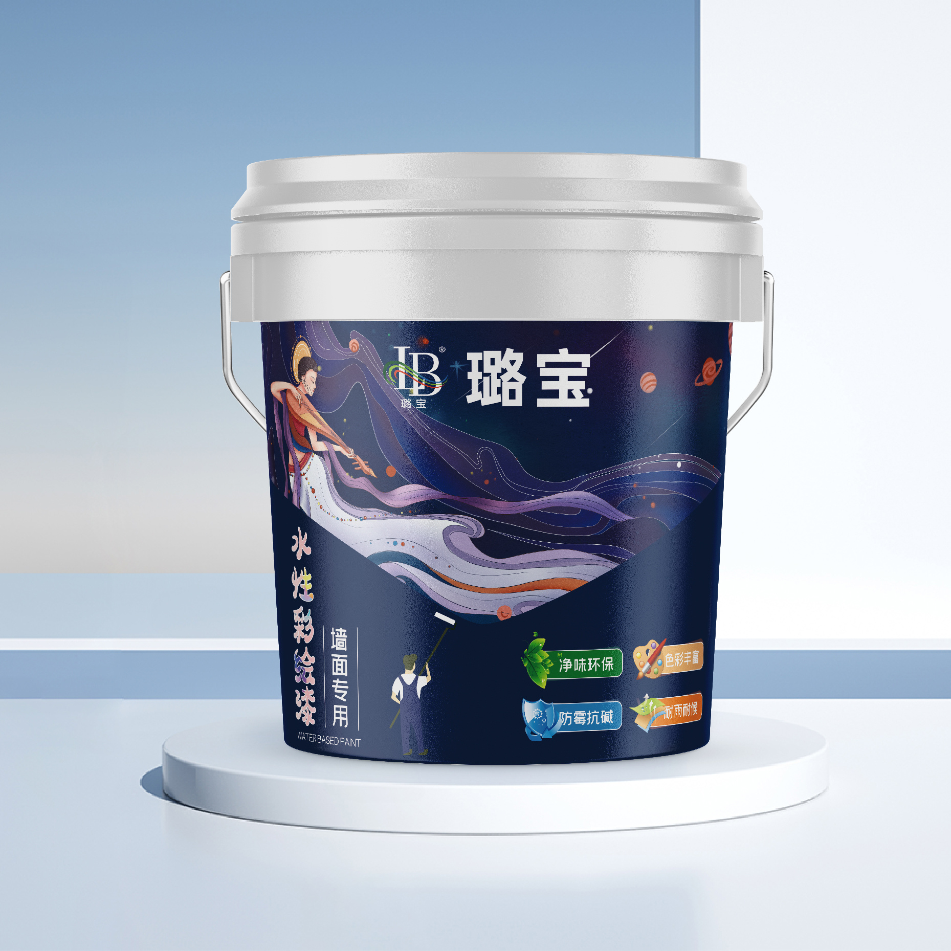 水性彩繪漆