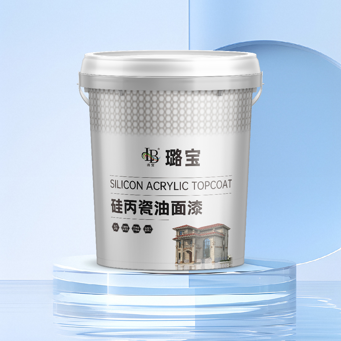 硅丙瓷油面漆