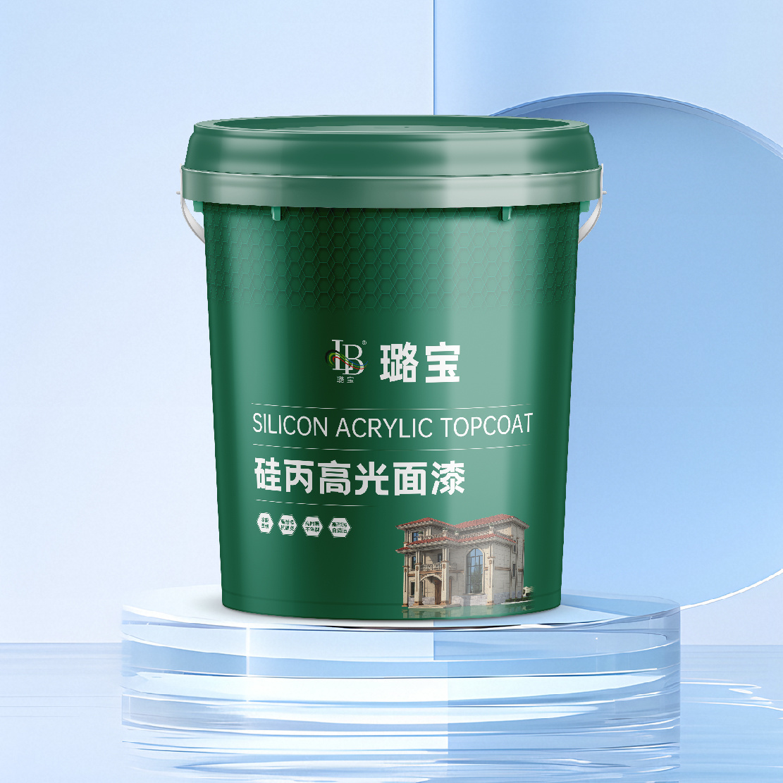 硅丙高光面漆