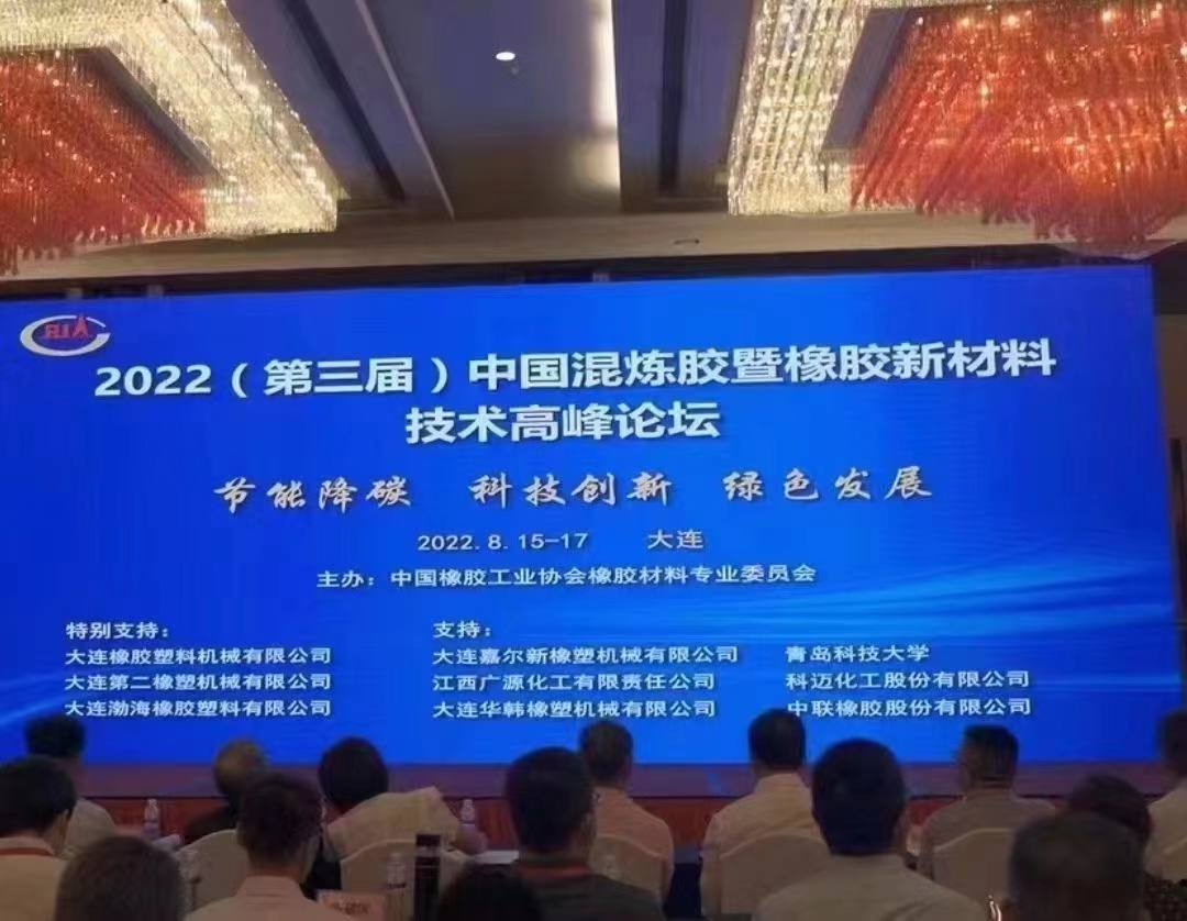 中国混炼胶暨橡胶新材料技术高峰论坛参会人员参观渤海橡塑