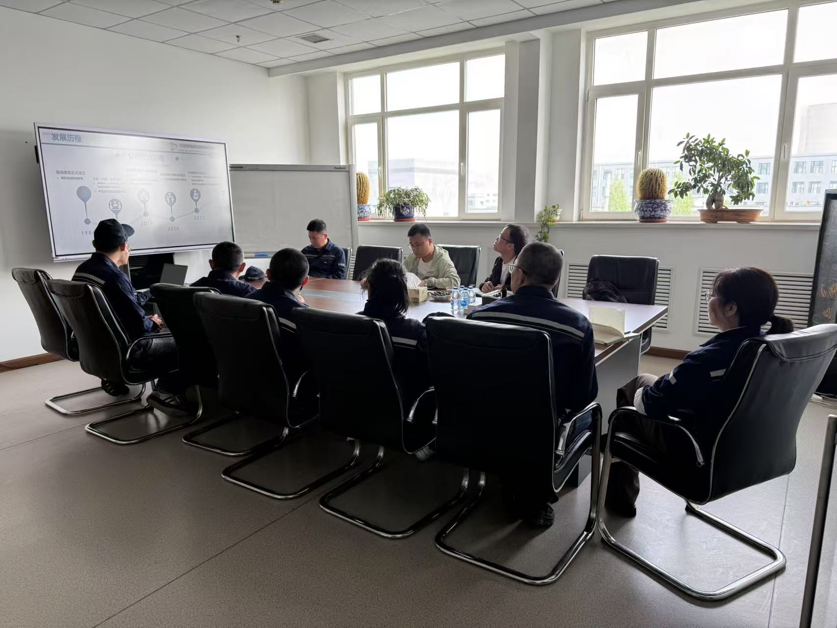 GAC's review team visited Dalian Bohai Rubber and Plastics Co., Ltd.