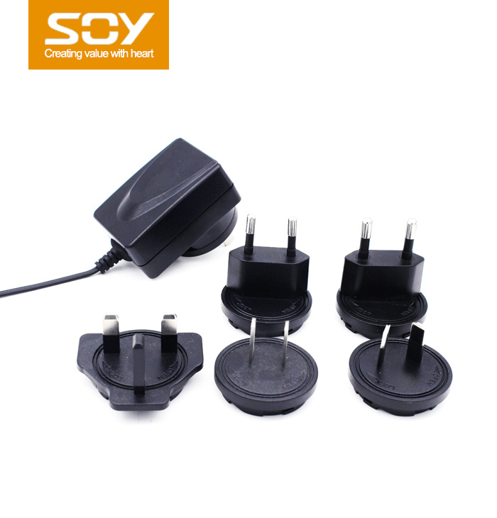 Detachable plug power adapter 12V