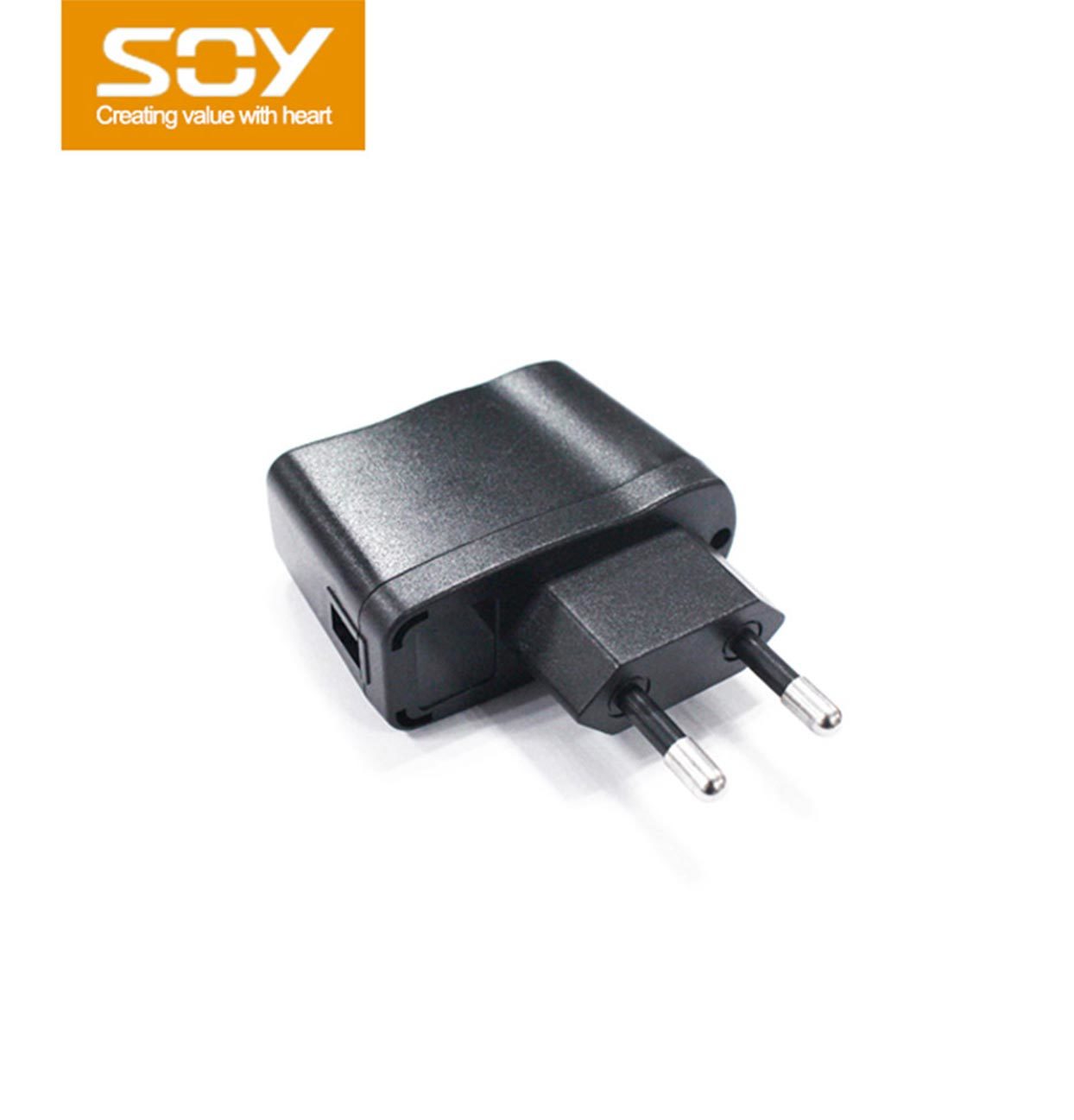 5V1A欧规USB电源适配器