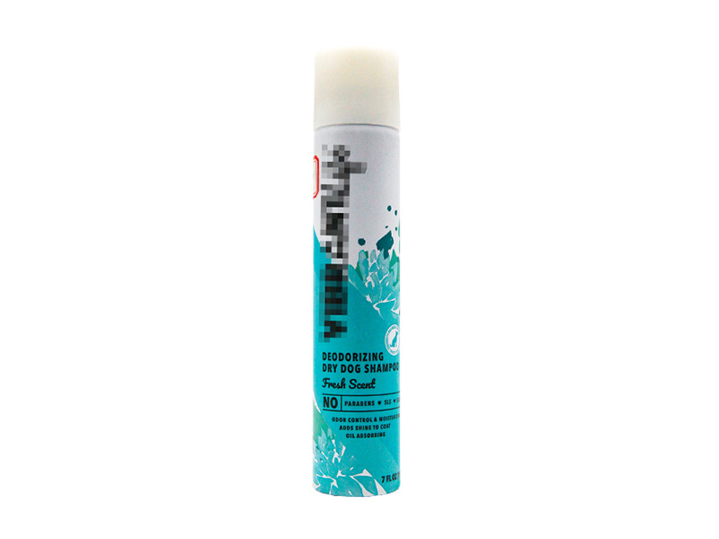 Pet dry shampoo