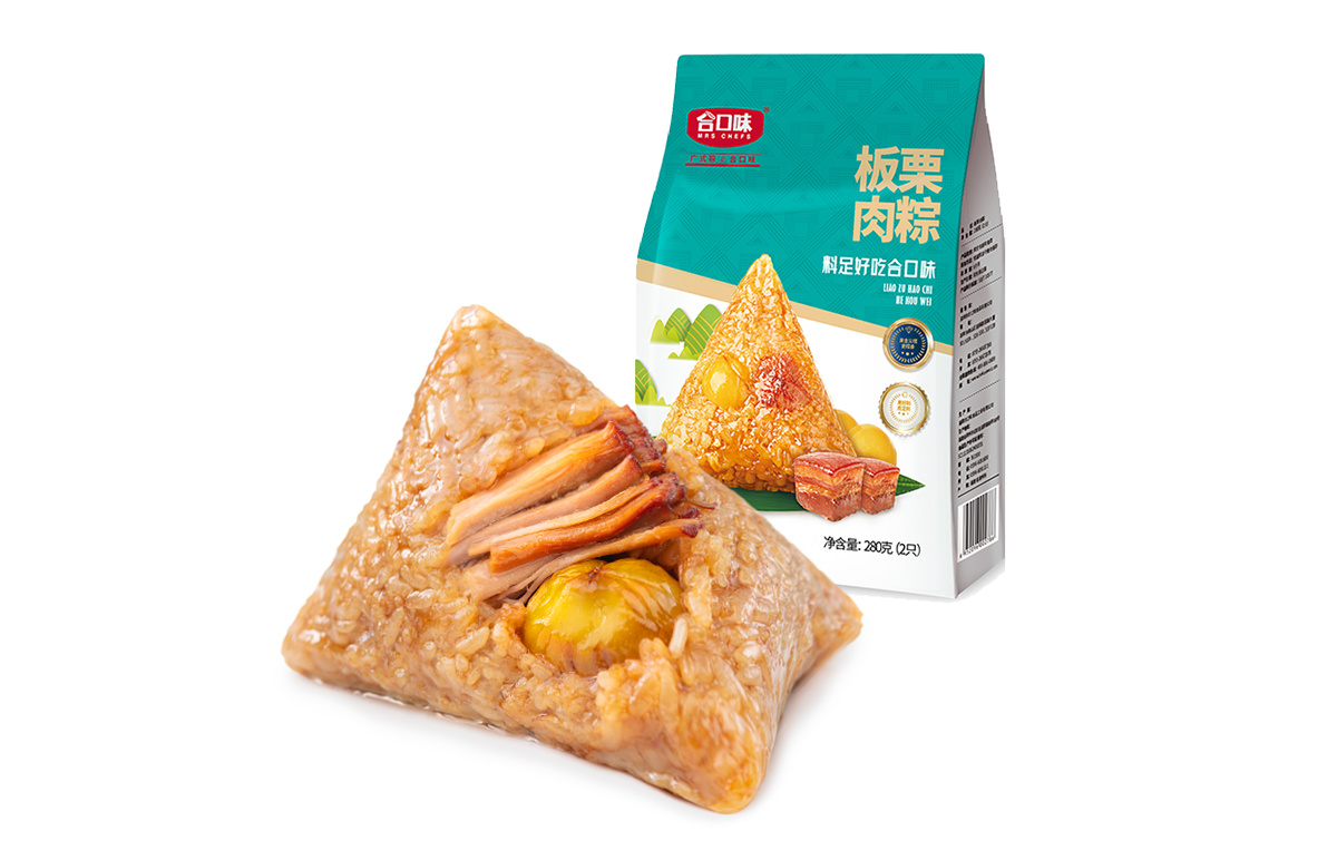 板栗肉粽
