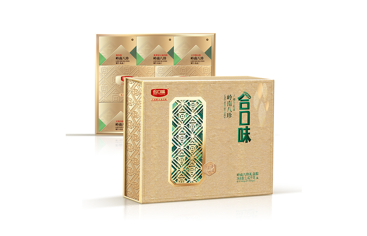 嶺南八珍禮盒粽
