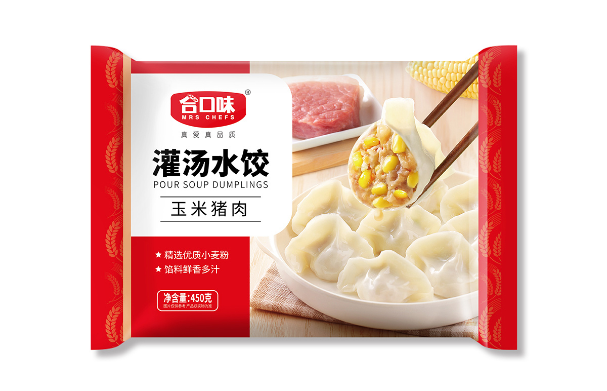 玉米豬肉水餃