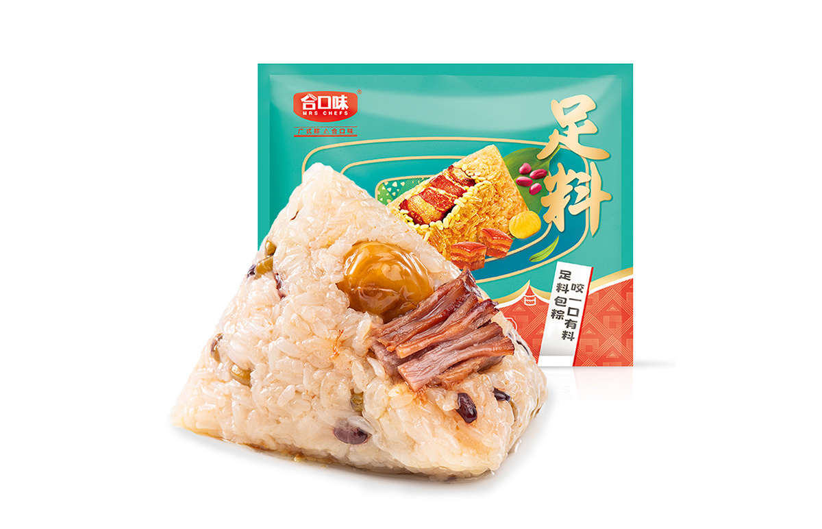 五香綠豆肉粽