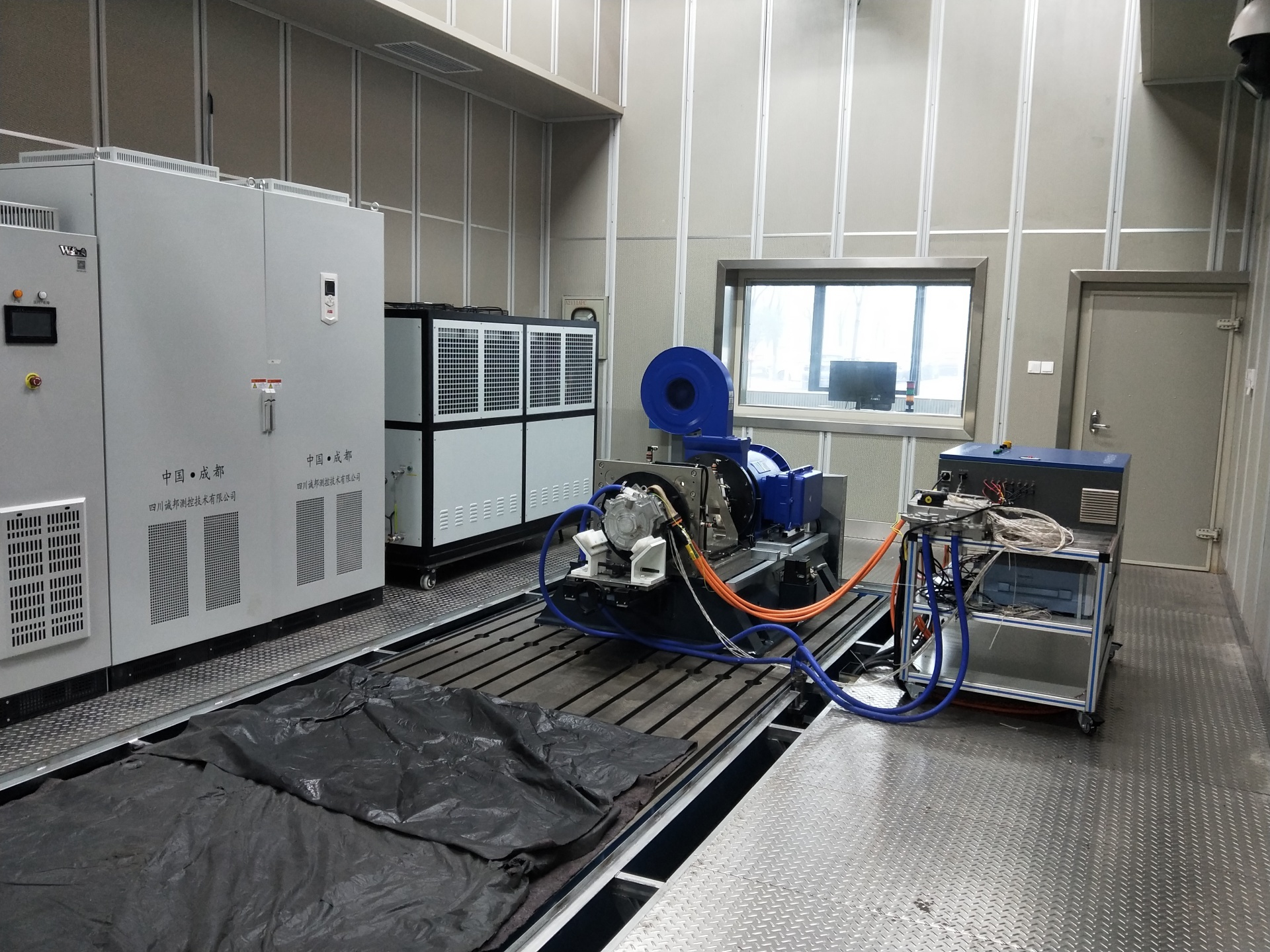 New energy vehicle motor test system - Site 3