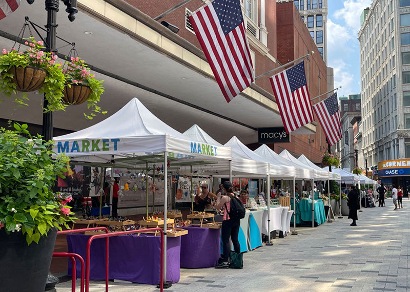 Marketing And Other Tent