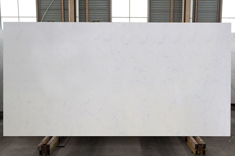 Carrara Quartz Slab 7200