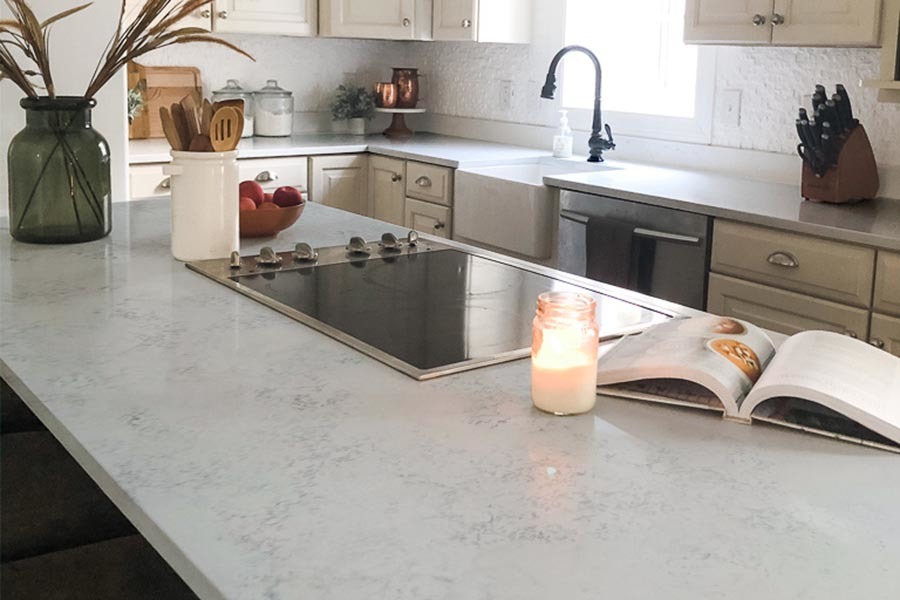 Carrara Quartz Slab yzy-3