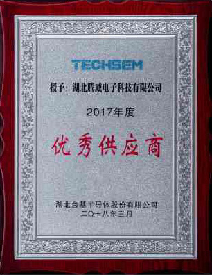 2017 Excellent Supplier 2017 Excellent Supplier