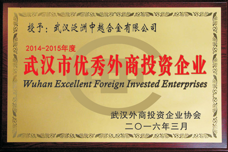 Excellent foreign-invested enterprises in Wuhan