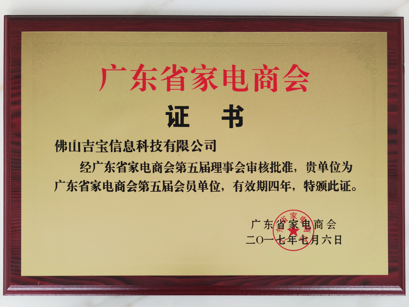 广东省家电商会第五届会员单位