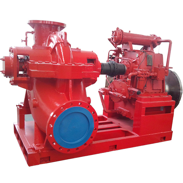 Gearbox pump set