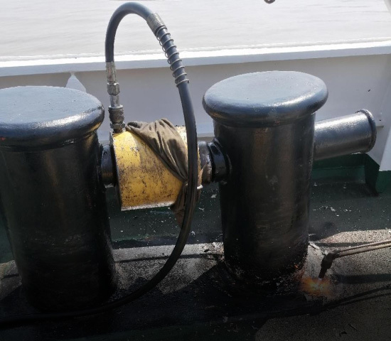 Cold work, ironwork hull engineering