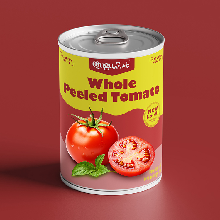 Tomate pelée entière en conserve
