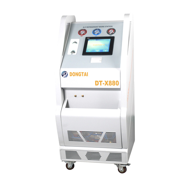 DT-X880 Fully automatic A/C system flushing & cleaning machine