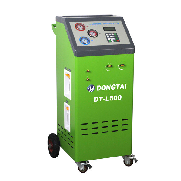 DT-L500 Semi-automatic refrigerant recovery & recycling machine