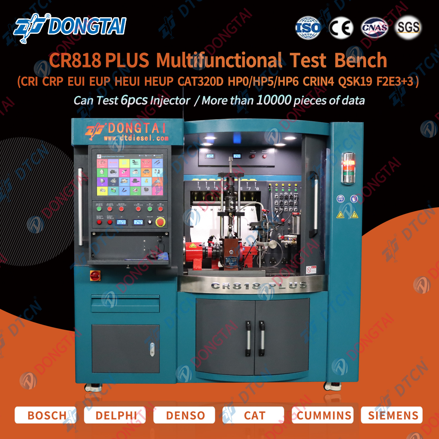 CR818PLUS Multifunction Diesel Injection Test Bench
