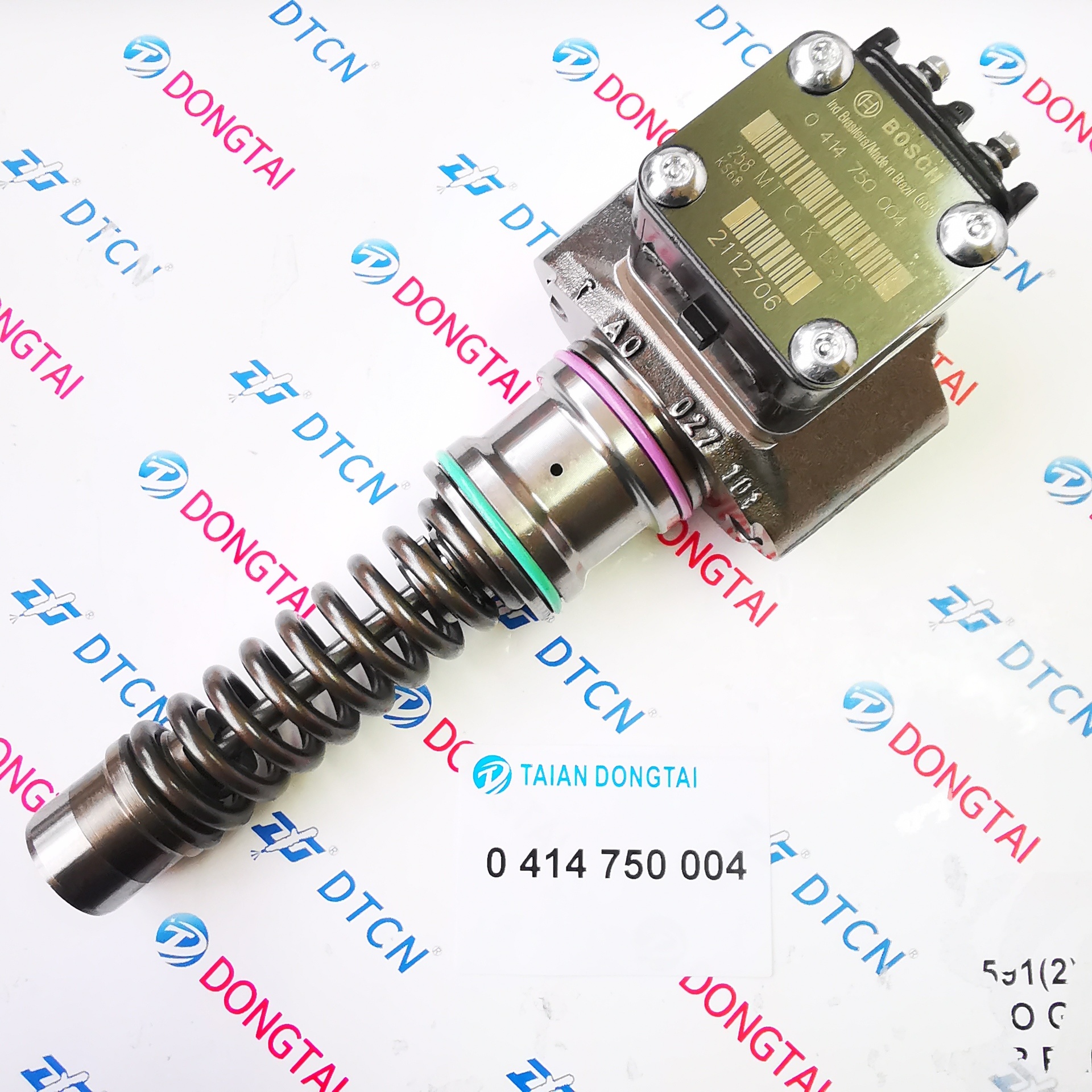 Inyector de combustible DEUTZ 02112706 Bosch 0414750004 para Volvo EC240B VOE20450666