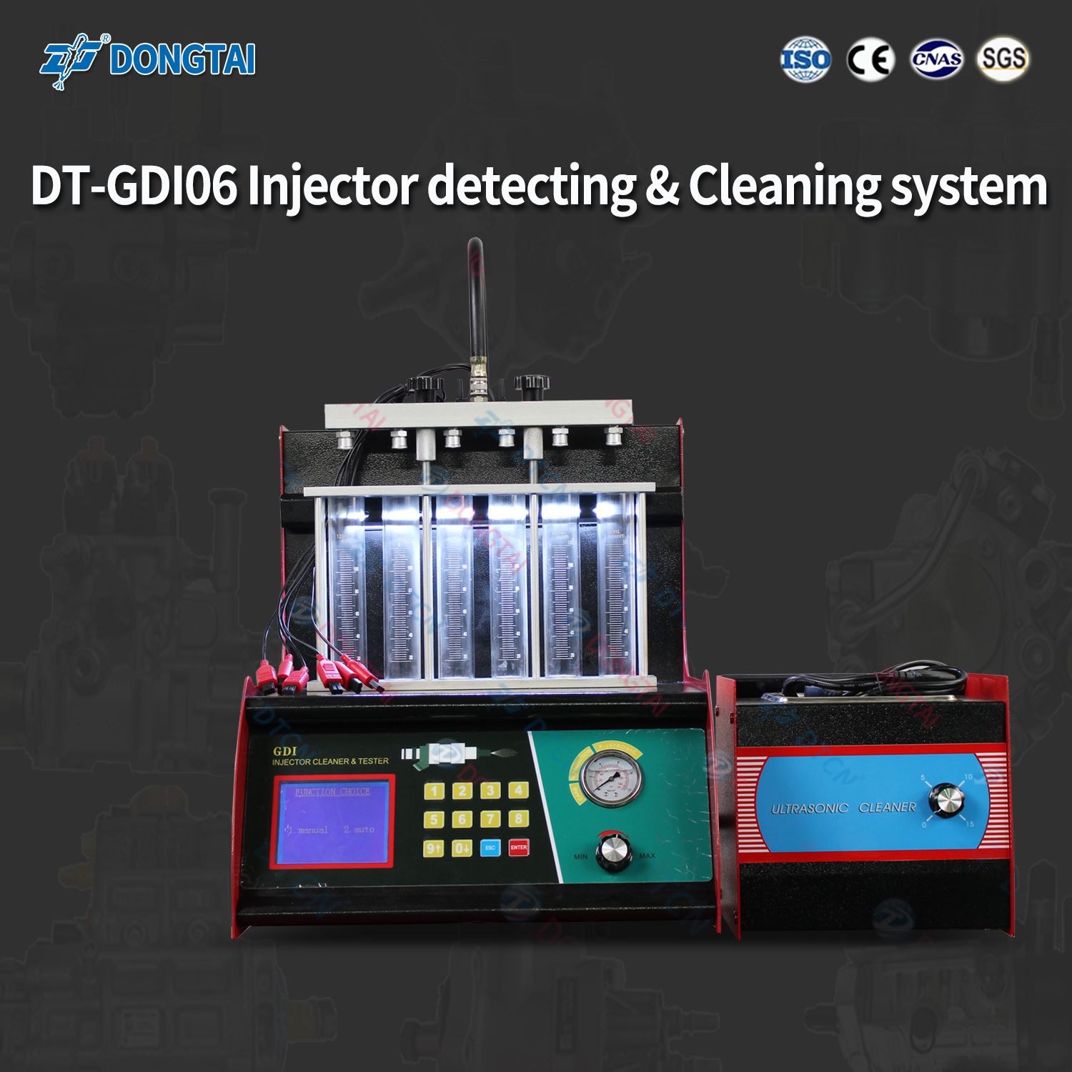 DT-GDI06 Probador y Limpiador Automático de Inyectores