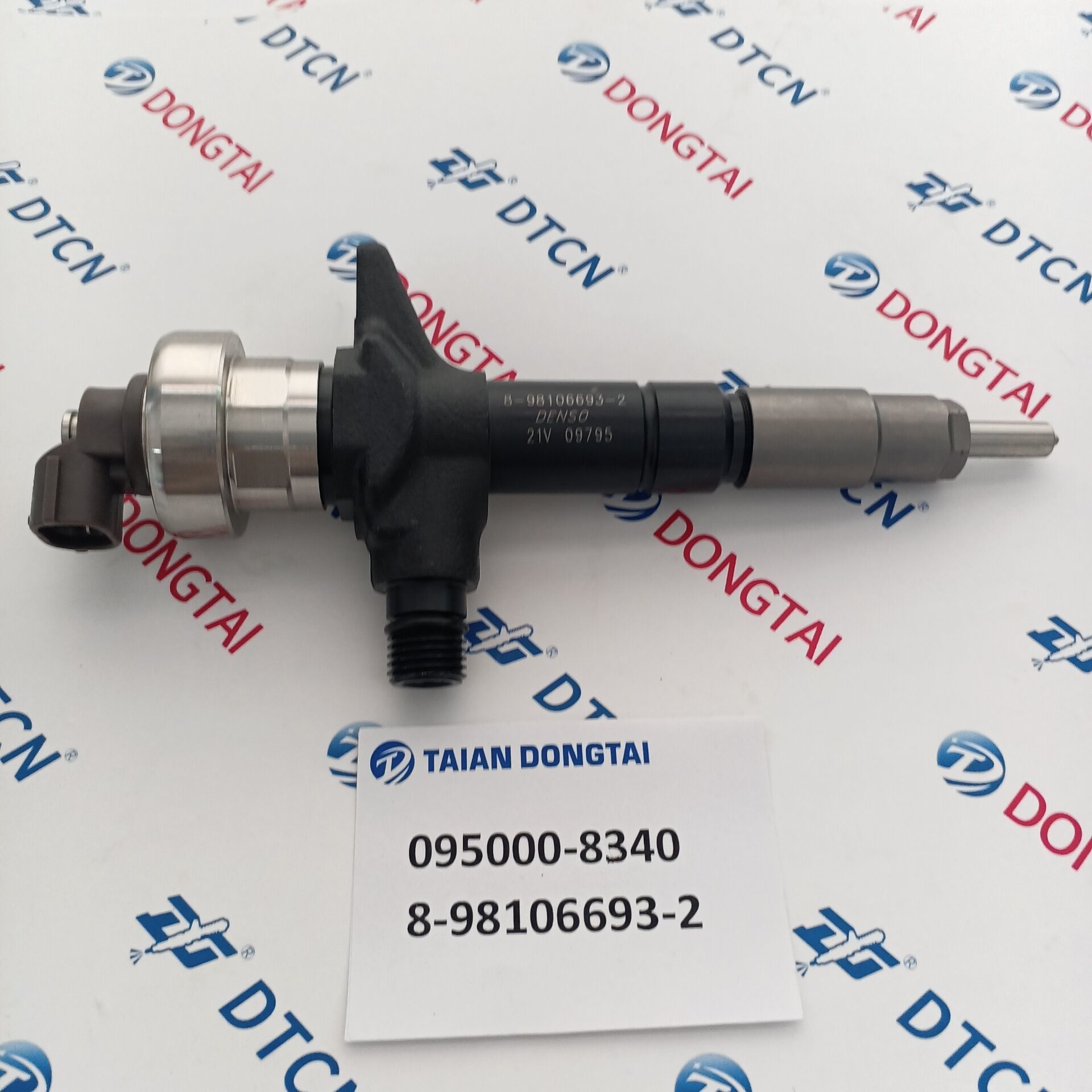 Inyector común del carril de DENSO 095000-8340, 8-97435030-0 para el D-MAX 4JJ1 de ISUZU